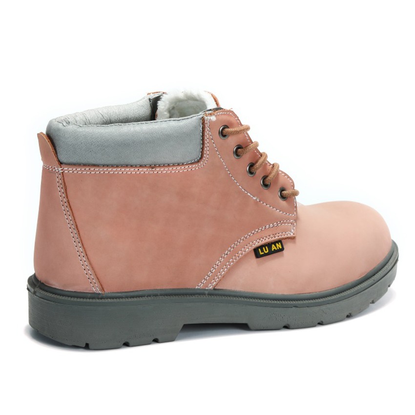 Suede Steel Toe Boots - Product Description