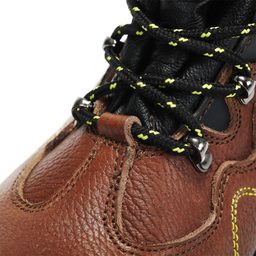 Top Grain Cow Leather Safety Shoes - Product Description
