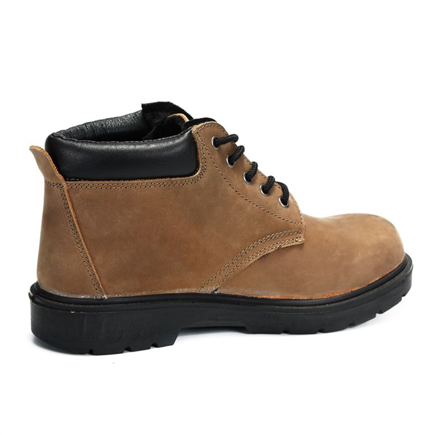Suede Leather Safety Shoes - Product Description