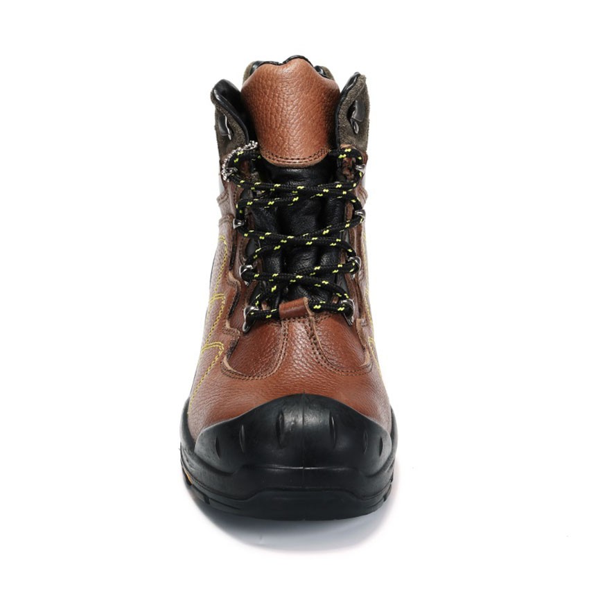 Top Grain Cow Leather Safety Shoes - Product Description
