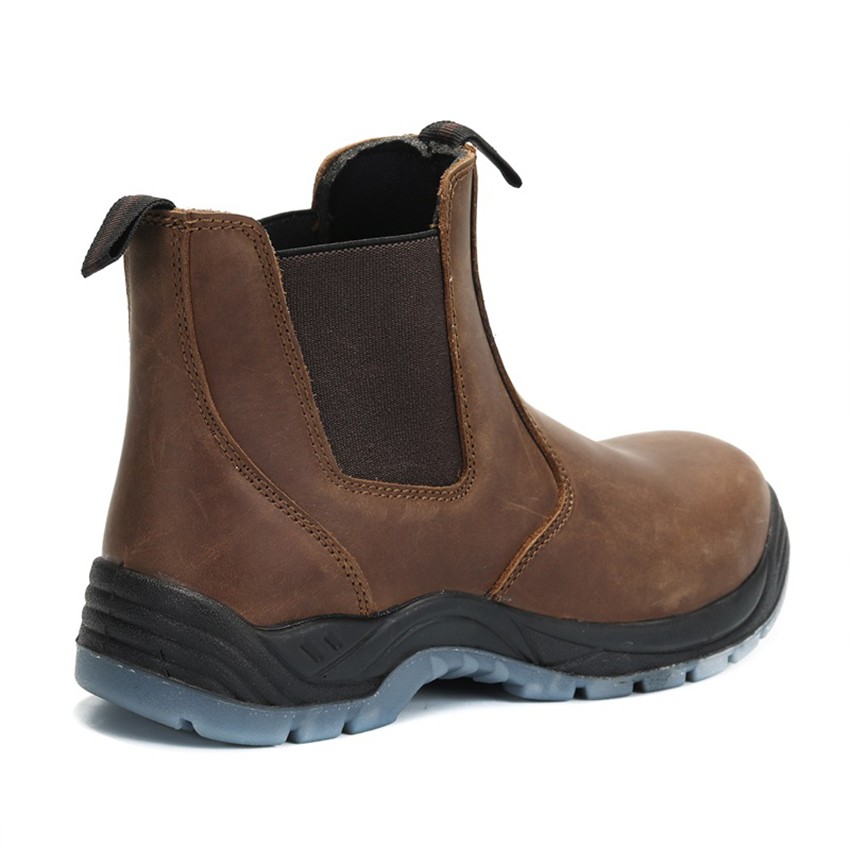 Suede Safety Boots - Product Description