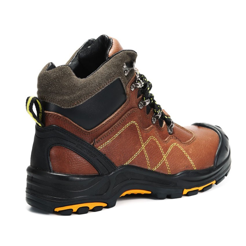 Top Grain Cow Leather Safety Shoes - Product Description